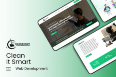 Cleaning Company Website Design and Development